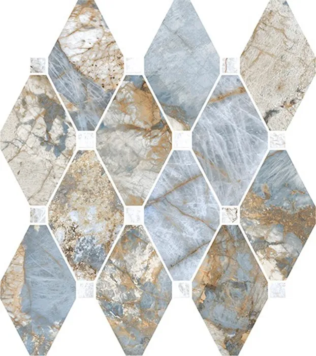 Gemstone Octagone Ocean Lapp Rett 30x30